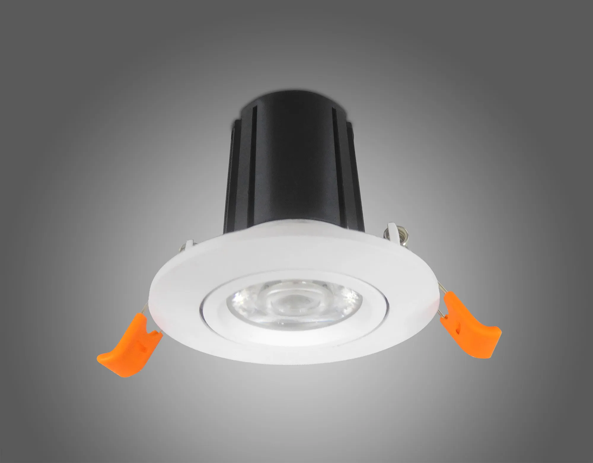 Broma 10 Tridonic Powered 10W 2700K 710lm 36° CRI>90 LED Engine White Round Adjustable Recessed Spotlight, IP20 DM201323  Dlux Broma 10